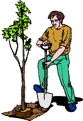Gartenarbeiten cliparts