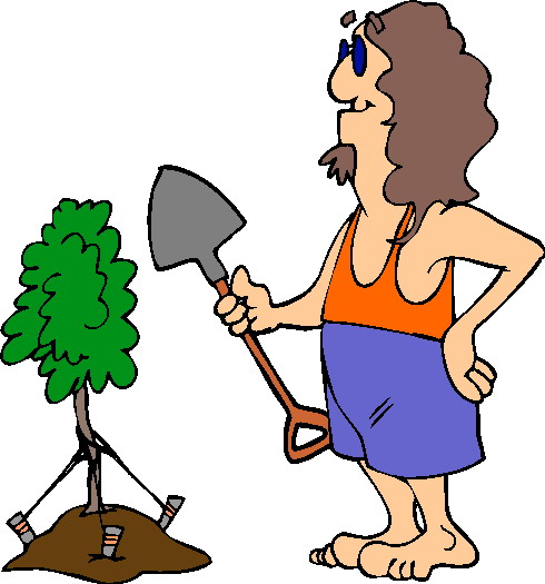 Gartenarbeiten cliparts