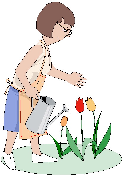 Gartenarbeiten cliparts