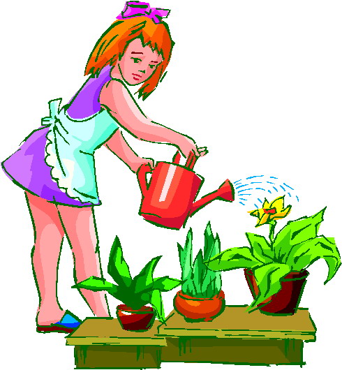 Gartenarbeiten cliparts