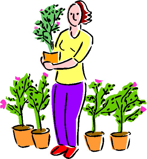 Gartenarbeiten cliparts