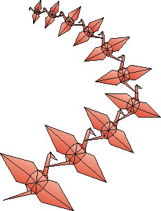 Origami cliparts