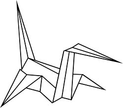 Origami cliparts