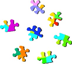 Puzzeln cliparts