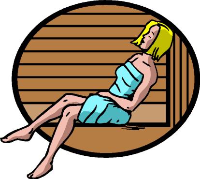 Sauna cliparts