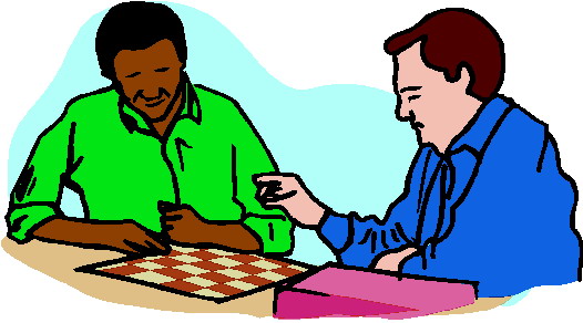 Schach spielen cliparts