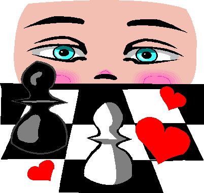 Schach spielen cliparts