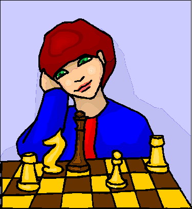 Schach spielen cliparts