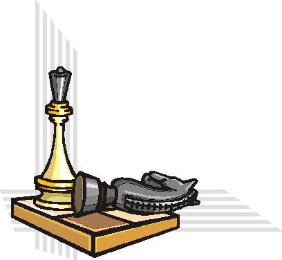 Schach spielen cliparts