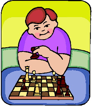 Schach spielen cliparts