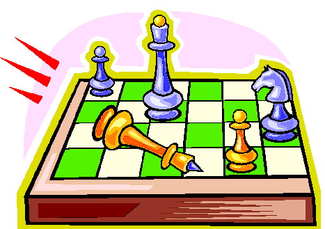 Schach spielen cliparts