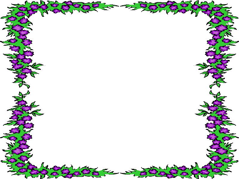 Blumenrahmen cliparts