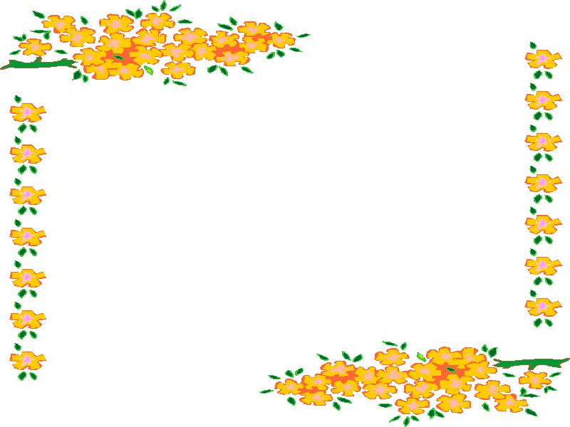 Blumenrahmen cliparts