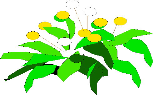 Pflanzen cliparts