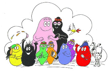 Barbapapa cliparts