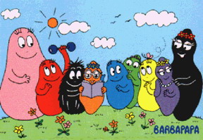 Barbapapa cliparts