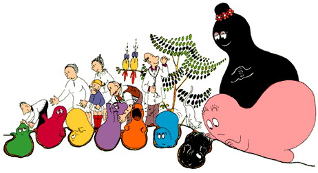 Barbapapa cliparts