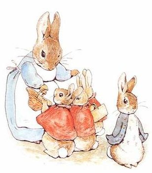 Beatrix potter cliparts