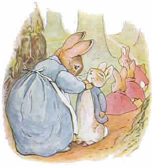 Beatrix potter cliparts