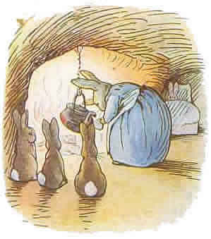 Beatrix potter cliparts