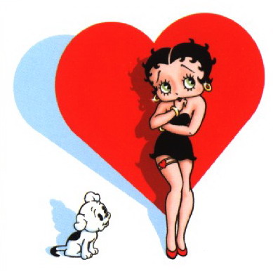 Betty boop cliparts