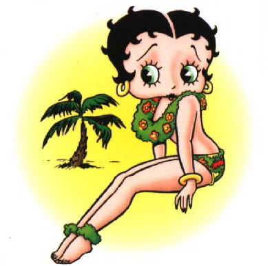 Betty boop cliparts