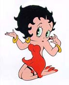 Betty boop cliparts