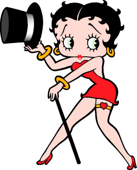 Betty boop cliparts