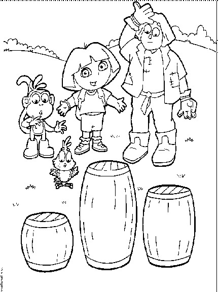 Dora the explorer cliparts