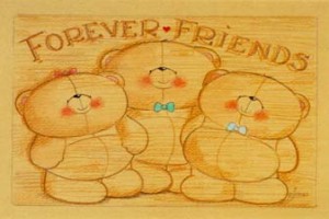 Forever friends cliparts
