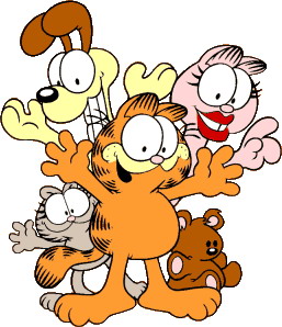 Garfield cliparts