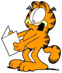 Garfield cliparts