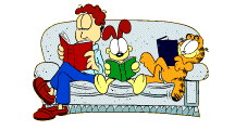 Garfield cliparts