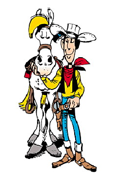 Lucky luke cliparts