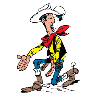 Lucky luke cliparts