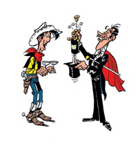 Lucky luke cliparts