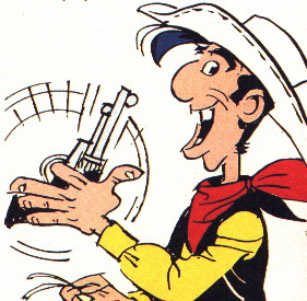 Lucky luke cliparts