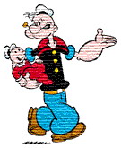 Popeye cliparts