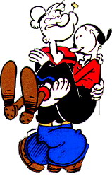 Popeye cliparts