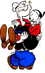 Popeye cliparts