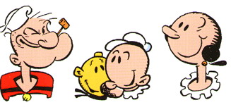 Popeye cliparts