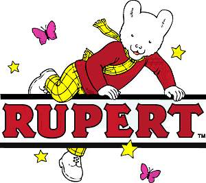 Rupert bear cliparts