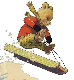 Rupert bear cliparts