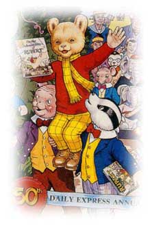 Rupert bear cliparts