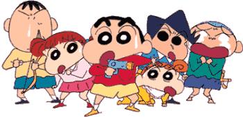 Shin chan cliparts