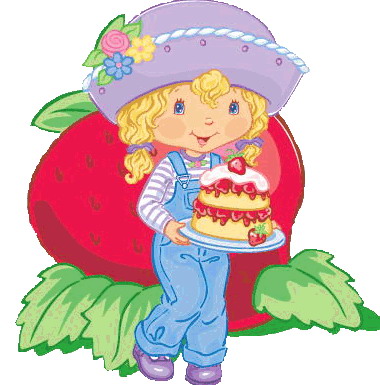 Strawberry shortcake cliparts