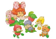 Strawberry shortcake cliparts