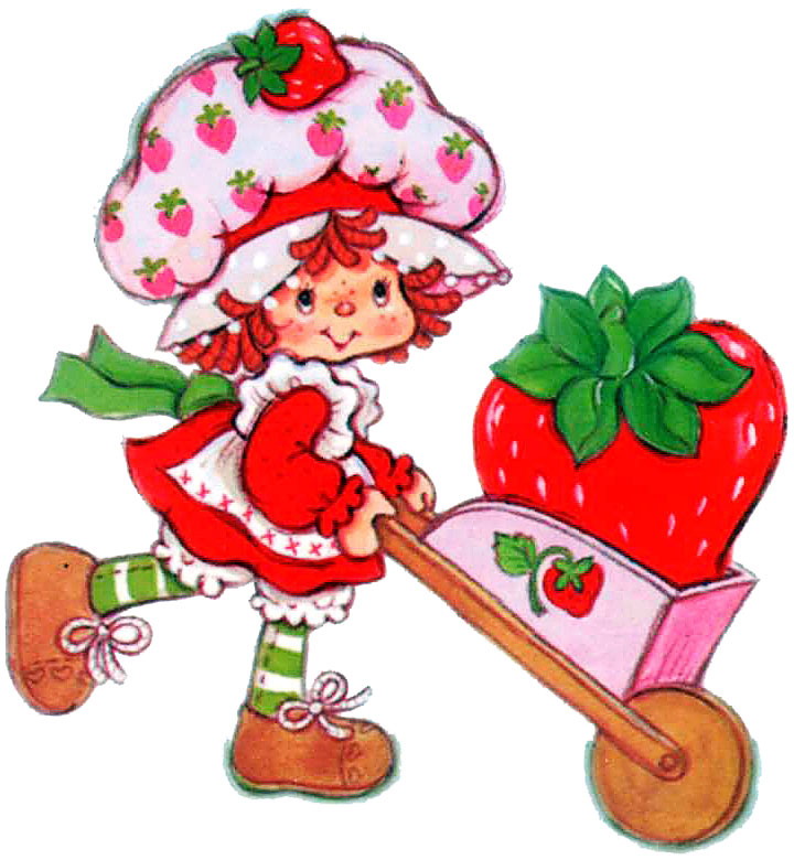 Strawberry shortcake cliparts