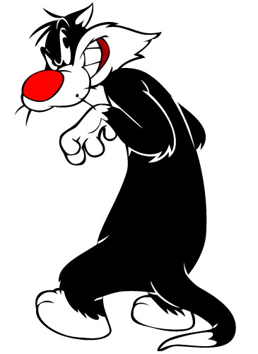 Clipart - Clipart sylvester animaatjes 6