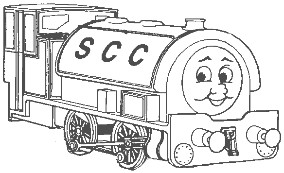 Thomas der zug cliparts